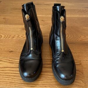 Gabor Black Leather Boots